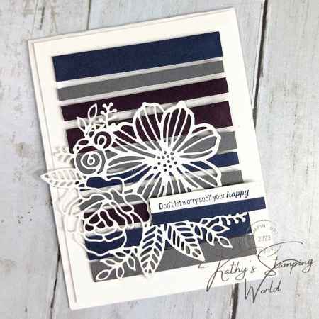 How to Create a Floating Strips Illusion Card