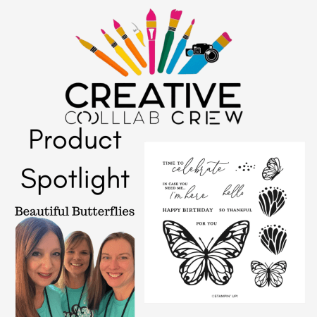 Creative Collab Crew Beautiful Butterflies Cards